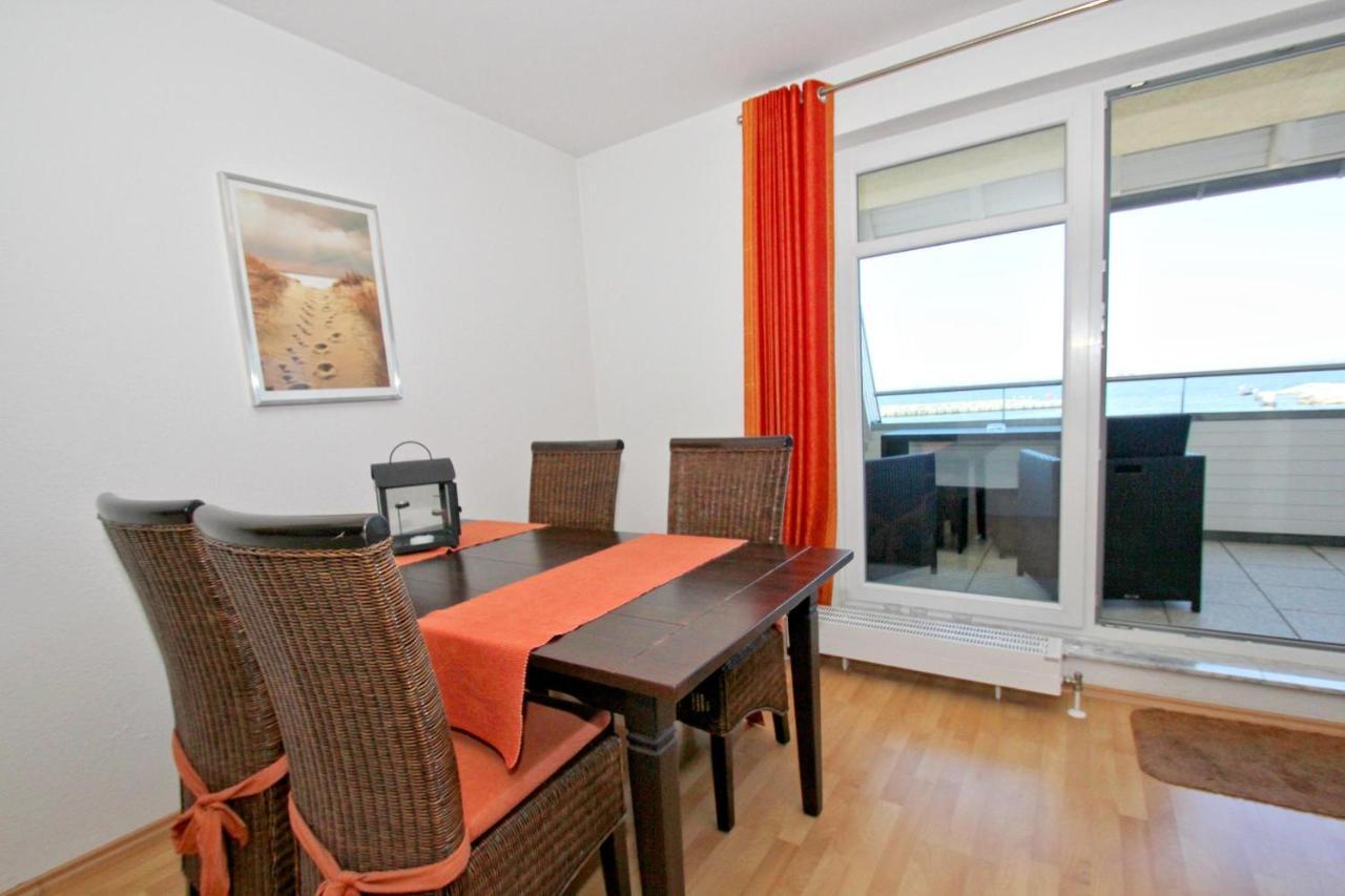 Hafennahe Ferienwohnung Mit Balkon Und Meerblick - Hafenhaeuser Wiek Wohnung 14 Wiek auf Rügen Εξωτερικό φωτογραφία